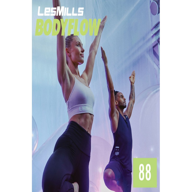 [Hot Sale]LesMills Routines BODY BALANCE 88 New Release BODY FLOW 88 DVD, CD & Notes